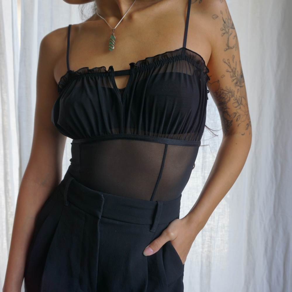 Mesh bodysuit